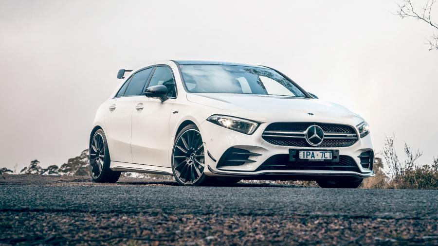  Mercedes-AMG A35 4Matic Aerodynamic Package (W177) 2019 года  (AU) (фото 1 из 40)